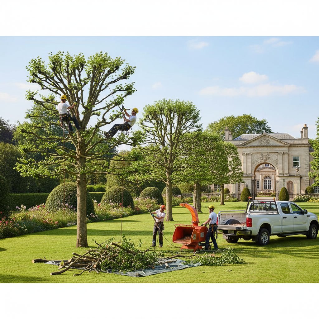 Healthy tree canopy after professional trimming showing improved structure and disease prevention